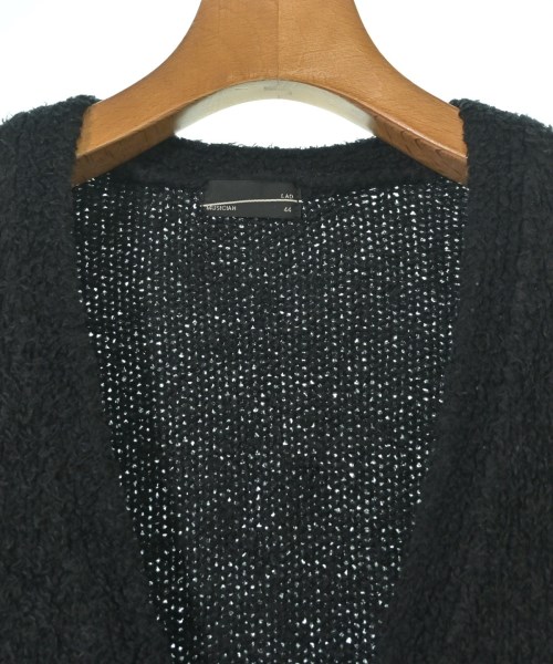 LAD MUSICIAN（ラッドミュージシャン）カーディガン 黒 サイズ:44(M位) メンズ/2200641751011