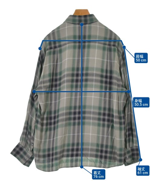 LAD MUSICIAN（ラッドミュージシャン）カジュアルシャツ その他（柄物・カラフル） サイズ:42(S位) メンズ/2200640311469