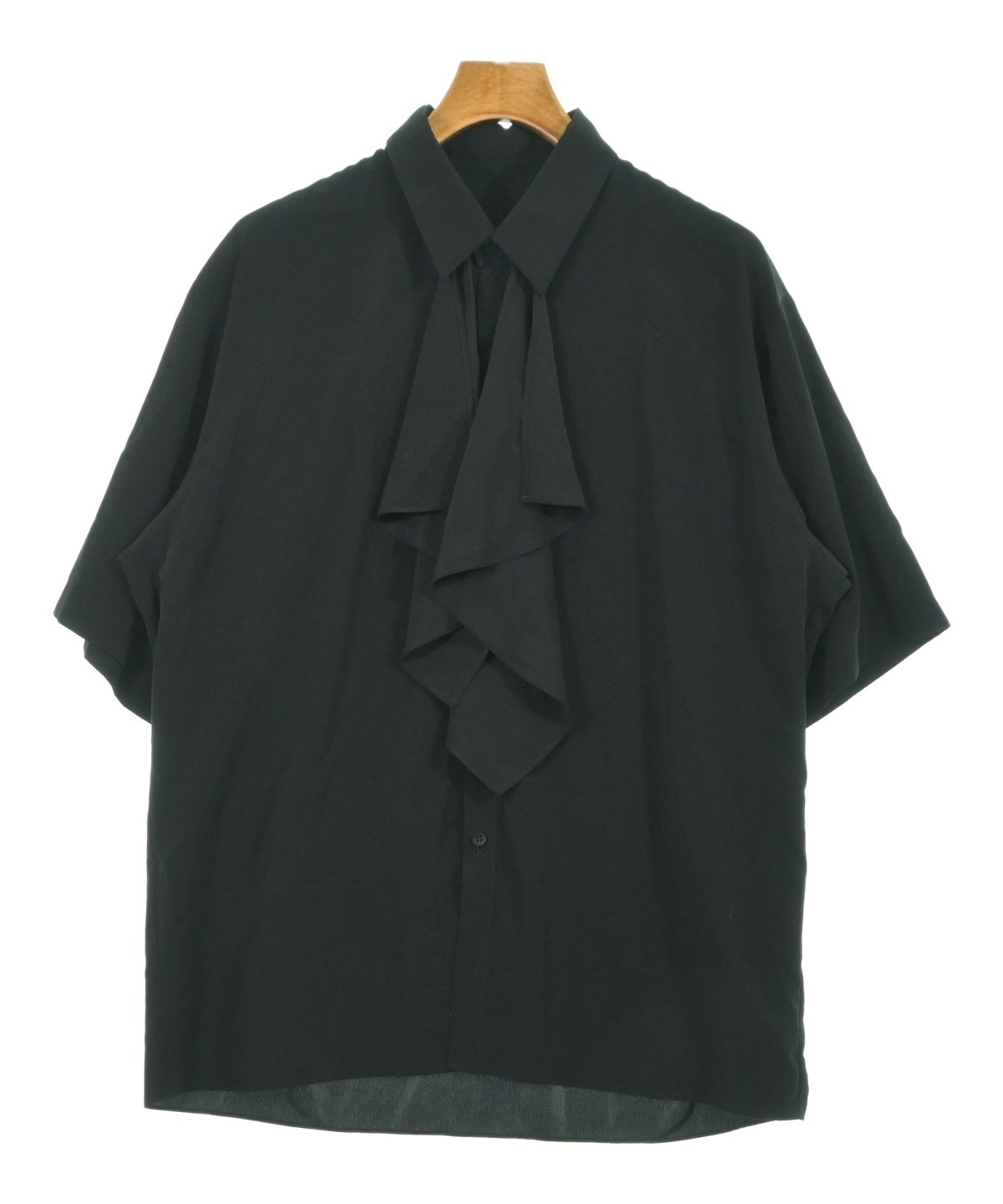 LAD MUSICIAN ラッドミュージシャン カジュアルシャツ メンズ 【古着】【中古】 LAD MUSICIAN（ラッドミュージシャン）カジュアルシャツ 黒 サイズ:44