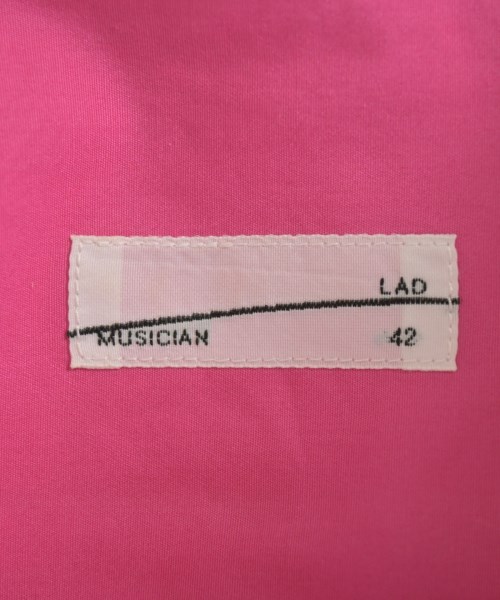 LAD MUSICIAN（ラッドミュージシャン）カジュアルシャツ ピンク サイズ:42(S位) メンズ/2200542482021