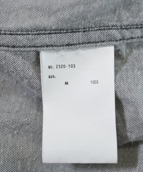 LAD MUSICIAN（ラッドミュージシャン）カジュアルシャツ グレー サイズ:46(L位) メンズ/2200621752038