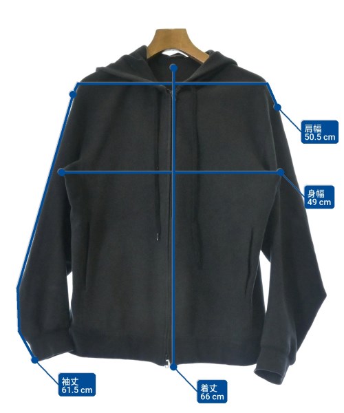 LAD MUSICIAN（ラッドミュージシャン）パーカー 黒 サイズ:44(M位) メンズ/2200622692050