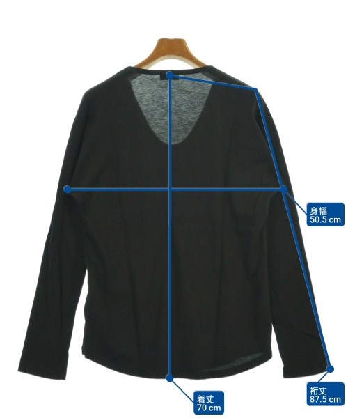 LAD MUSICIAN（ラッドミュージシャン）Tシャツ・カットソー 黒 サイズ:44(M位) メンズ/2200622710037