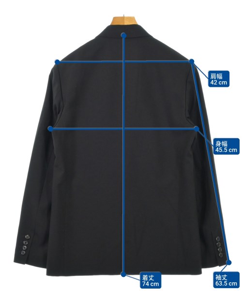 LAD MUSICIAN（ラッドミュージシャン）テーラードジャケット 黒 サイズ:-(M位) メンズ/2200598594112