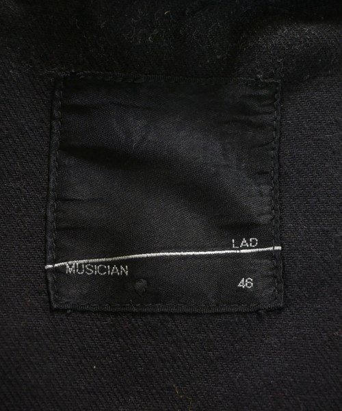 LAD MUSICIAN（ラッドミュージシャン）デニムジャケット 黒 サイズ:46(L位) メンズ/2200617287056