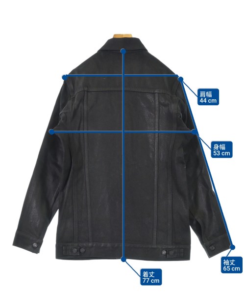 LAD MUSICIAN（ラッドミュージシャン）デニムジャケット 黒 サイズ:46(L位) メンズ/2200617287056