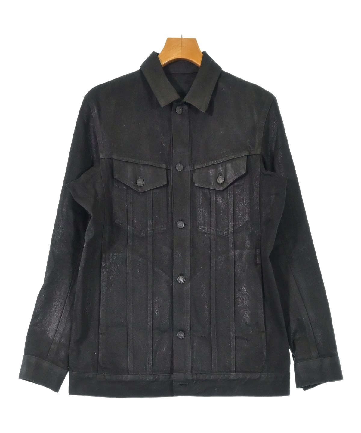 【新品未使用】デニムジャケット/ラッドミュージャン/サイズ46 LAD MUSICIAN（ラッドミュージシャン）デニムジャケット 黒 サイズ:46