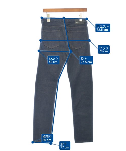 LAD MUSICIAN（ラッドミュージシャン）デニムパンツ 紺 サイズ:42(S位) メンズ/2200623277126