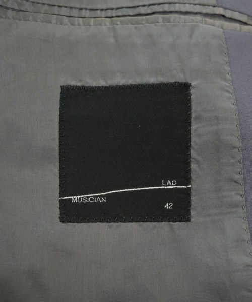 LAD MUSICIAN（ラッドミュージシャン）テーラードジャケット グレー サイズ:42(S位) メンズ/2200626704223