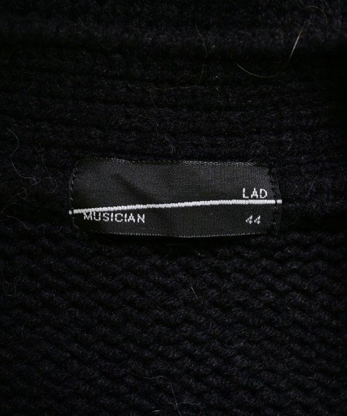 LAD MUSICIAN（ラッドミュージシャン）カーディガン 黒 サイズ:44(M位) メンズ/2200626998097