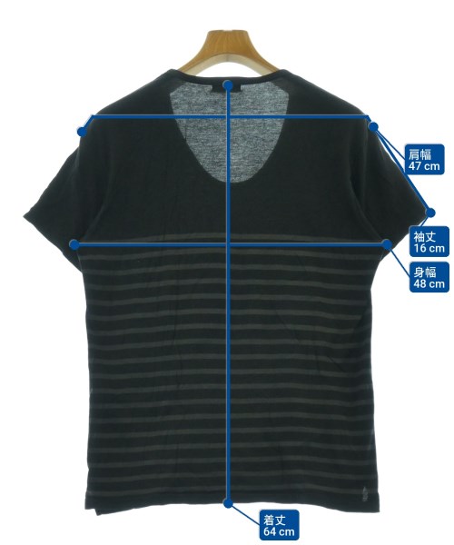 LAD MUSICIAN（ラッドミュージシャン）Tシャツ・カットソー 黒 サイズ:42(S位) メンズ/2200627714085