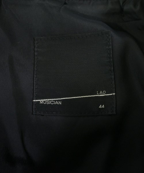 LAD MUSICIAN（ラッドミュージシャン）ライダース 黒 サイズ:44(M位) メンズ/2200629534032