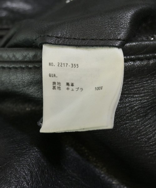 LAD MUSICIAN（ラッドミュージシャン）ライダース 黒 サイズ:44(M位) メンズ/2200629534032