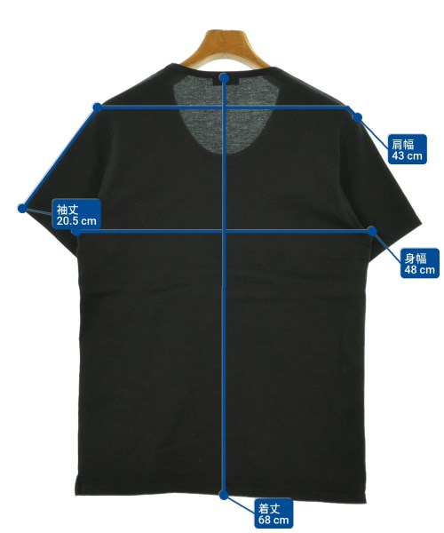 LAD MUSICIAN（ラッドミュージシャン）Tシャツ・カットソー 黒 サイズ:44(M位) メンズ/2200621112023