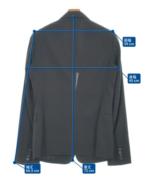 LAD MUSICIAN（ラッドミュージシャン）テーラードジャケット 黒 サイズ:44(M位) メンズ/2200633473068