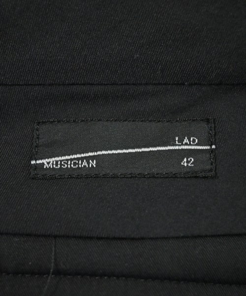 LAD MUSICIAN（ラッドミュージシャン）スラックス 黒 サイズ:42(S位) メンズ/2200633744083
