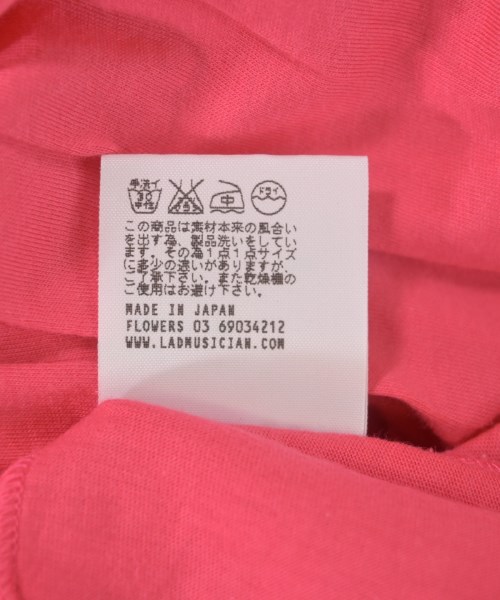 LAD MUSICIAN（ラッドミュージシャン）Tシャツ・カットソー ピンク サイズ:42(S位) メンズ/2200608605029