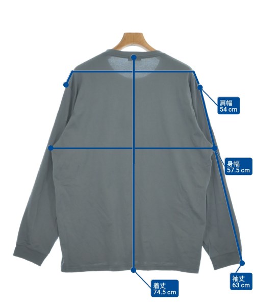 LAD MUSICIAN（ラッドミュージシャン）Tシャツ・カットソー グレー サイズ:46(L位) メンズ/2200607070026