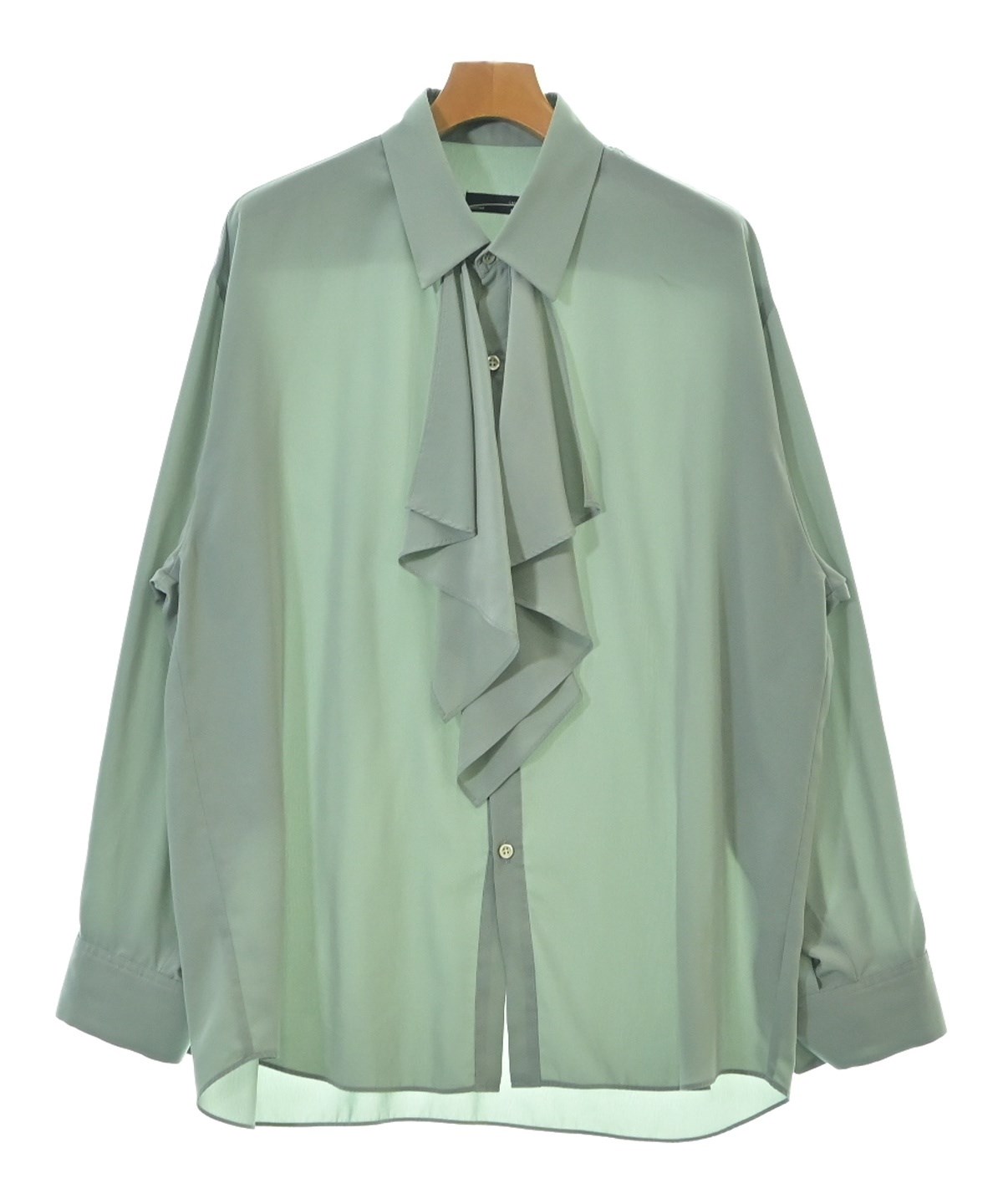 LAD MUSICIAN（ラッドミュージシャン）カジュアルシャツ カーキ サイズ