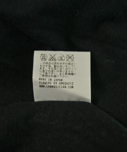 LAD MUSICIAN（ラッドミュージシャン）Tシャツ・カットソー 黒 サイズ:44(M位) メンズ/2200563845027