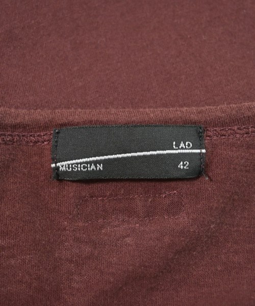 LAD MUSICIAN（ラッドミュージシャン）Tシャツ・カットソー 茶 サイズ:42(S位) メンズ/2200563845034