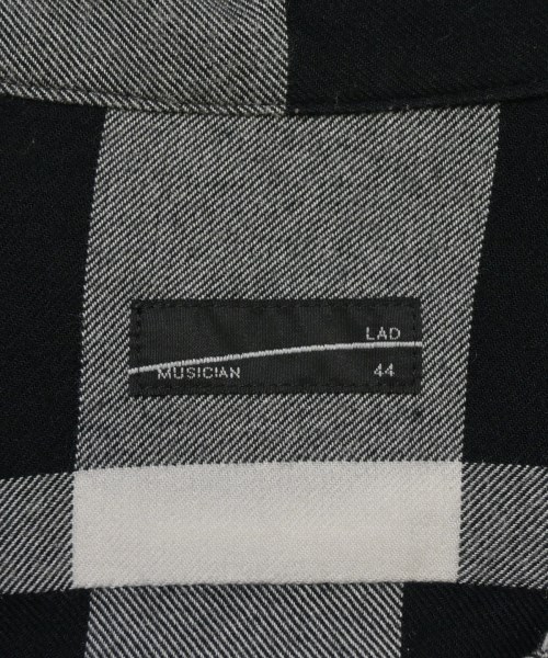 LAD MUSICIAN（ラッドミュージシャン）カジュアルシャツ 黒 サイズ:44(M位) メンズ/2200673297044