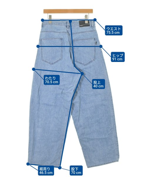 LAD MUSICIAN（ラッドミュージシャン）デニムパンツ 青 サイズ:44(M位) メンズ/2200673297051