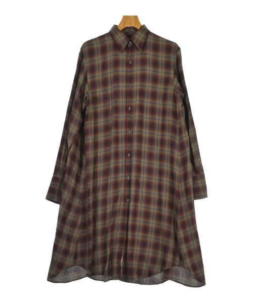 LAD MUSICIAN(ラッドミュージシャン)カジュアルシャツ カーキ サイズ:46(L位)/2200673235152