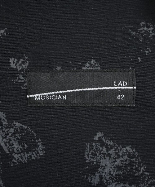 LAD MUSICIAN（ラッドミュージシャン）カジュアルシャツ 黒 サイズ:42(S位) メンズ/2200681555020