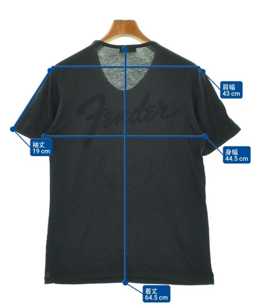 LAD MUSICIAN（ラッドミュージシャン）Tシャツ・カットソー 黒 サイズ:42(S位) メンズ/2200694541058