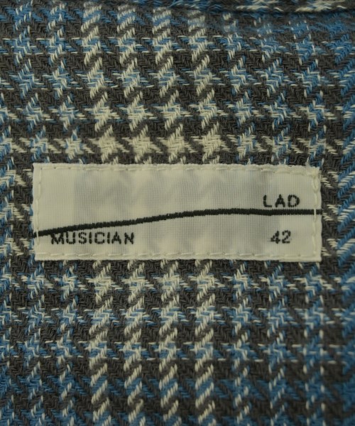 LAD MUSICIAN（ラッドミュージシャン）カジュアルシャツ 青 サイズ:42(S位) メンズ/2200699739238