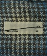 LAD MUSICIAN（ラッドミュージシャン）カジュアルシャツ 青 サイズ:42(S位) メンズ/2200699739238