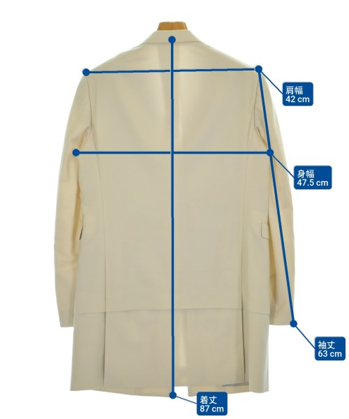 LAD MUSICIAN（ラッドミュージシャン）テーラードジャケット ベージュ サイズ:44(M位) メンズ/2200698860841