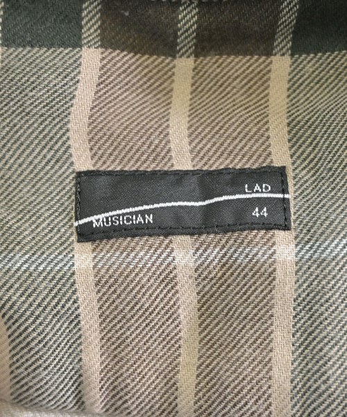 LAD MUSICIAN（ラッドミュージシャン）カジュアルシャツ ベージュ サイズ:44(M位) メンズ/2200656260041