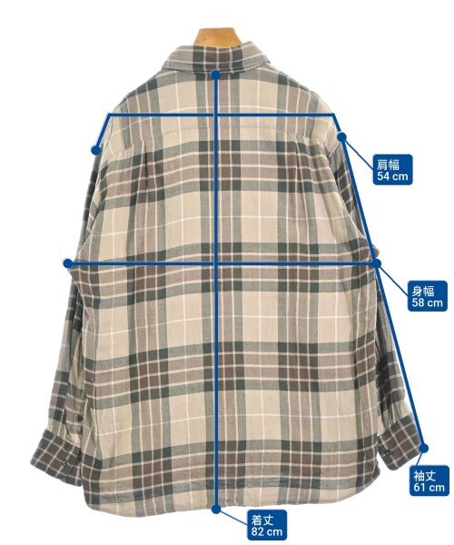 LAD MUSICIAN（ラッドミュージシャン）カジュアルシャツ ベージュ サイズ:44(M位) メンズ/2200656260041