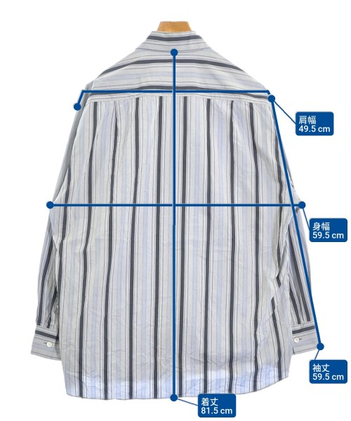 LAD MUSICIAN（ラッドミュージシャン）カジュアルシャツ グレー サイズ:46(L位) メンズ/2200656260058