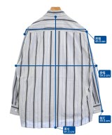 LAD MUSICIAN（ラッドミュージシャン）カジュアルシャツ グレー サイズ:46(L位) メンズ/2200656260058