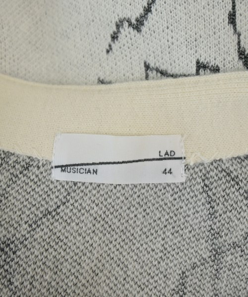LAD MUSICIAN（ラッドミュージシャン）カーディガン 白 サイズ:44(M位) メンズ/2200657927011