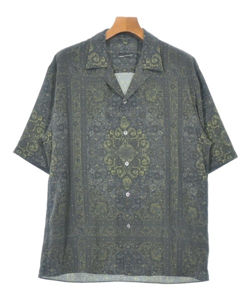 LAD MUSICIAN(ラッドミュージシャン)カジュアルシャツ 緑 サイズ:44(M位)/2200647035085