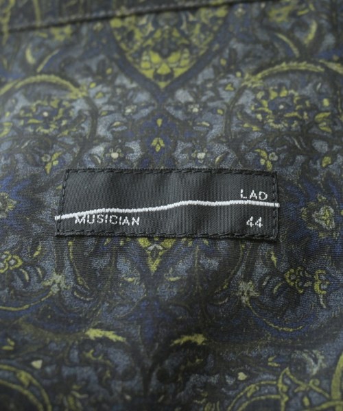 LAD MUSICIAN（ラッドミュージシャン）カジュアルシャツ 緑 サイズ:44(M位) メンズ/2200647035085