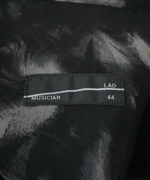 LAD MUSICIAN（ラッドミュージシャン）カジュアルシャツ 黒 サイズ:44(M位) メンズ/2200647035108