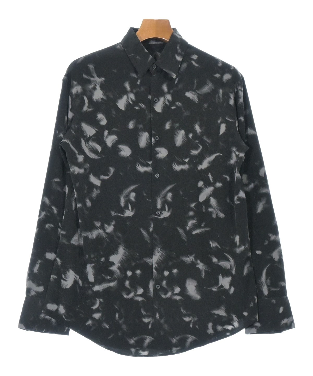 LAD MUSICIAN（ラッドミュージシャン）カジュアルシャツ 黒 サイズ:44