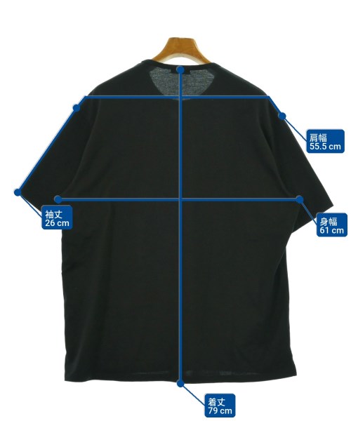 LAD MUSICIAN（ラッドミュージシャン）Tシャツ・カットソー 黒 サイズ:44(M位) メンズ/2200658785030