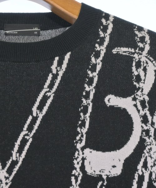 LAD MUSICIAN（ラッドミュージシャン）ニット・セーター 黒 サイズ:44(M位) メンズ/2200656133048
