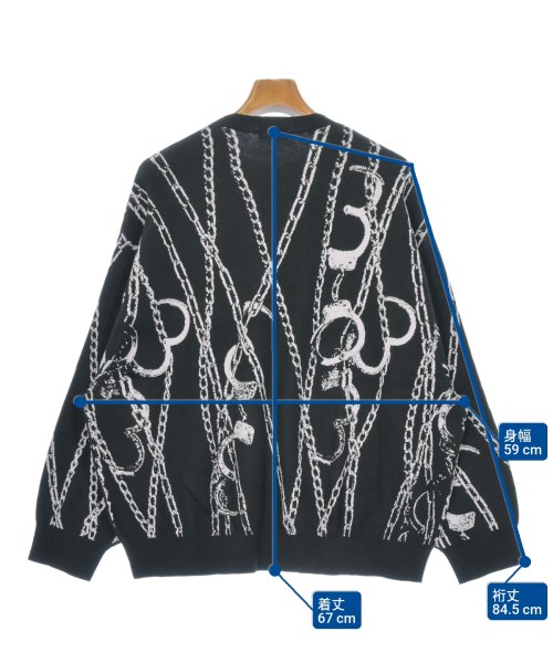 LAD MUSICIAN（ラッドミュージシャン）ニット・セーター 黒 サイズ:44(M位) メンズ/2200656133048