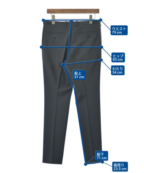 LAD MUSICIAN（ラッドミュージシャン）スラックス 茶 サイズ:42(S位) メンズ/2200659780041