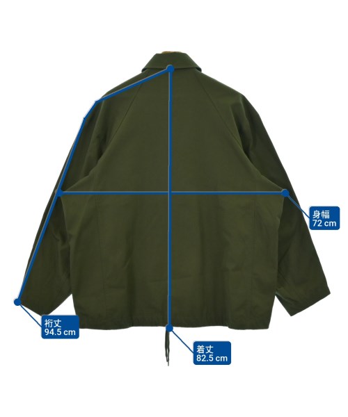 LAD MUSICIAN（ラッドミュージシャン）カバーオール カーキ サイズ:44(M位) メンズ/2200659981080