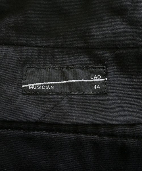 LAD MUSICIAN（ラッドミュージシャン）スラックス 黒 サイズ:44(M位) メンズ/2200660451077