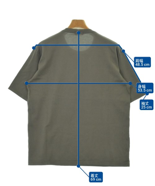 LAD MUSICIAN（ラッドミュージシャン）Tシャツ・カットソー カーキ サイズ:44(M位) メンズ/2200711063068