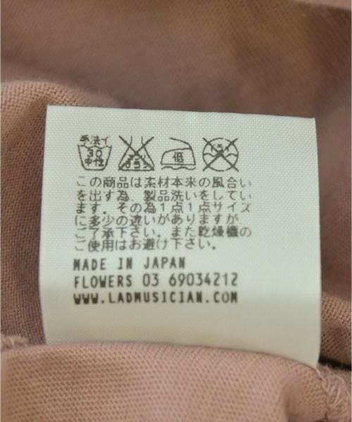 LAD MUSICIAN（ラッドミュージシャン）Tシャツ・カットソー ピンク サイズ:44(M位) メンズ/2200713694017